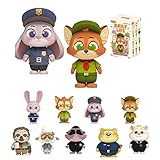 MINISO Disney Zootopia Daily Life Dress-up Blind Box Dolls - Adorable Judy and Nick Collectible Toys, Random Designs, for Fans.（1PC Random）