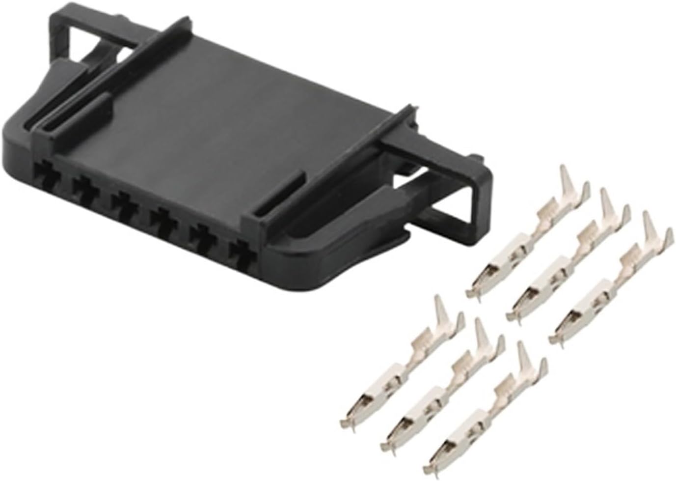 1/5/10/20/50 Sets 6 Pin 1.5mm Car Wiring Plug For Electronic Accelerator Pedal Connector 3B0972706(6p male,5 SETS_6P)