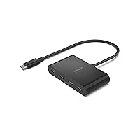 Belkin CONNECT Hub da USB-C™ a 4 porte USB-C, adattatore multiporta con 4 porte USB