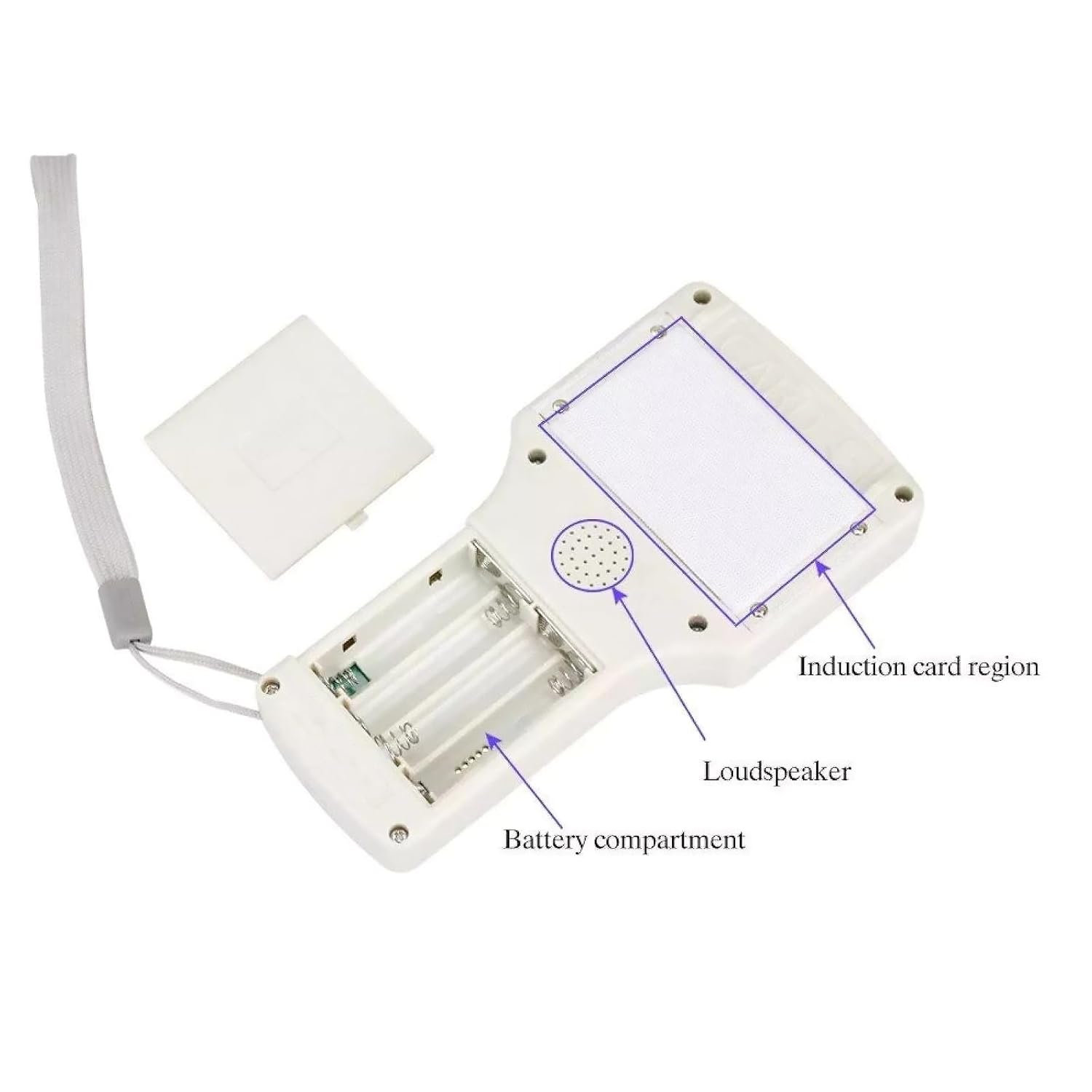 Handheld Copier Reader RFID/NFC Smart Access Card Reader with 3.2" HD Screen Multi-Language IC HID Card Writer Decoder