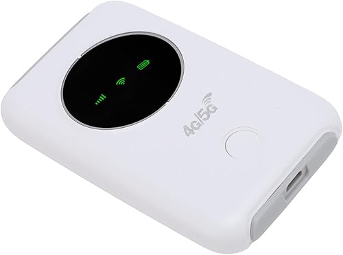 Miniatura 5 de Greensen 4G 5G LTE WiFi Hotspot móvil, enrutador portátil, velocidad de 300 Mbps, soporta 10 dispositivos, para viajes y viajes de negocios