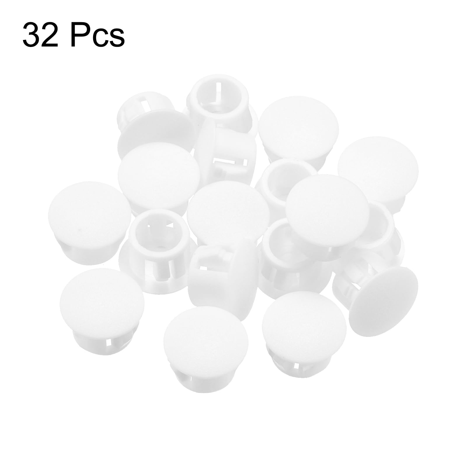 Sourcing Ap 16pcs Bouchons De Trou Ronde Encastrée Câble Connecteur Couvre Plastique Euble
