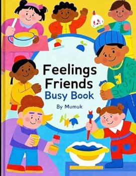 Paperback Feelings Friends Busy Book