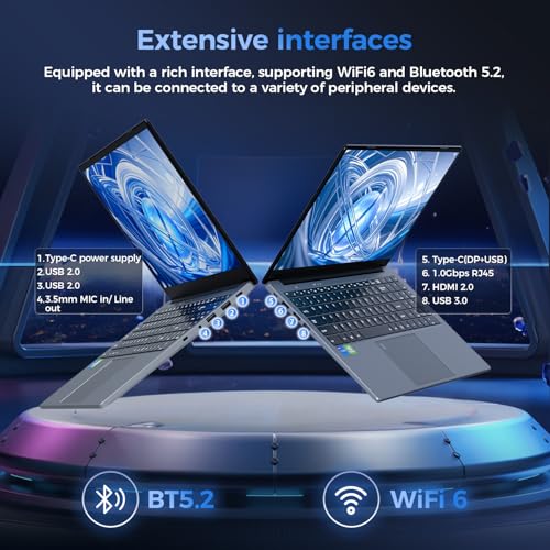 Image of TOPGRO 15.6 inch Gaming Laptop Computer, 12th Core i9-12900H(14C /20T,Up to 5.0GHz), 32GB RAM /1TB NVMe SSD, FHD 1080P Display, Win11 Pro, WIFI6 /BT5.2 /Backlit KB /Fingerprint Mouse&Mouse Pad Included