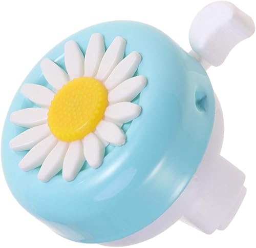 Miniatura 5 de Timbre de bicicleta con forma de flor para niños, timbre de bicicleta, accesorios de bicicleta