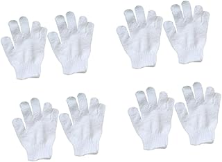 Toyvian Conjunto De 8 Peças De Luvas Sem Dedos Toalha De Banho Corporal Luvas De Massagem Para Banho Corporal Toalha De Banho Para Crianças Luvas De Banho Luvas De Banho Infantil