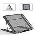 Produktbild Voarge Laptop Ständer, Notebook Ständer mit Verstellbar Multi-Winkel Laptopständer, Faltbar rostfreier Stahl Tablet Halterung, für iPad Air/Mini/MacBook(10 inch-15 inch)