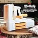 Zestkit Tri - Blade Spiralizer Vegetable Slicer Strongest - and - the Heaviest Duty Veggie Pasta & Spaghetti Maker for Low Carb/Paleo/Gluten - Free Meals