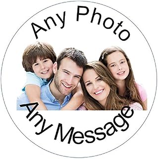 Your Very Own Photo & Message Cake Topper 7.5" Inch PERSONALISED Edible on Icing Sheet