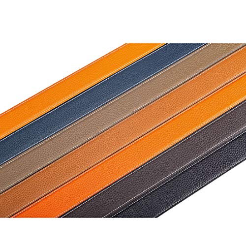 Vatee's Reversible Genuine Leather Belts For Men/Women Replacement Belt Strap Without Buckle 1.25"/1.34"/1.5" Wide3