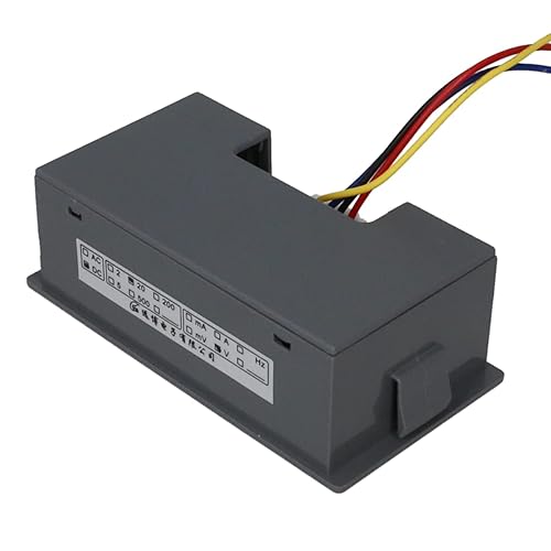 Vista 13 de Heyiarbeit Voltímetro DC YB5135D dígito texto negro LED Voltímetro digital Voltímetro 4 cables Conexiones para medición de voltaje CC 1 unids