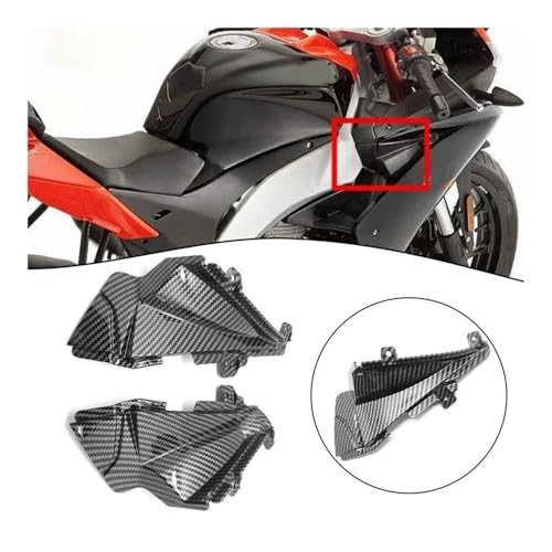 Moto winglet wing spoiler couvercle de carénage supérieur RS4 - 3
