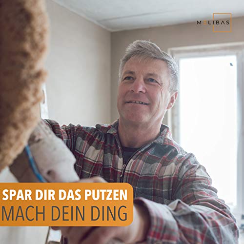 Melibas© Staubschutztür Pro – wiederverwendbar mit Magnetverschluss – 2,2x1,2m – Premium Staubschutzwand aus Pvc – für (Profi-) Heimwerker, Maler