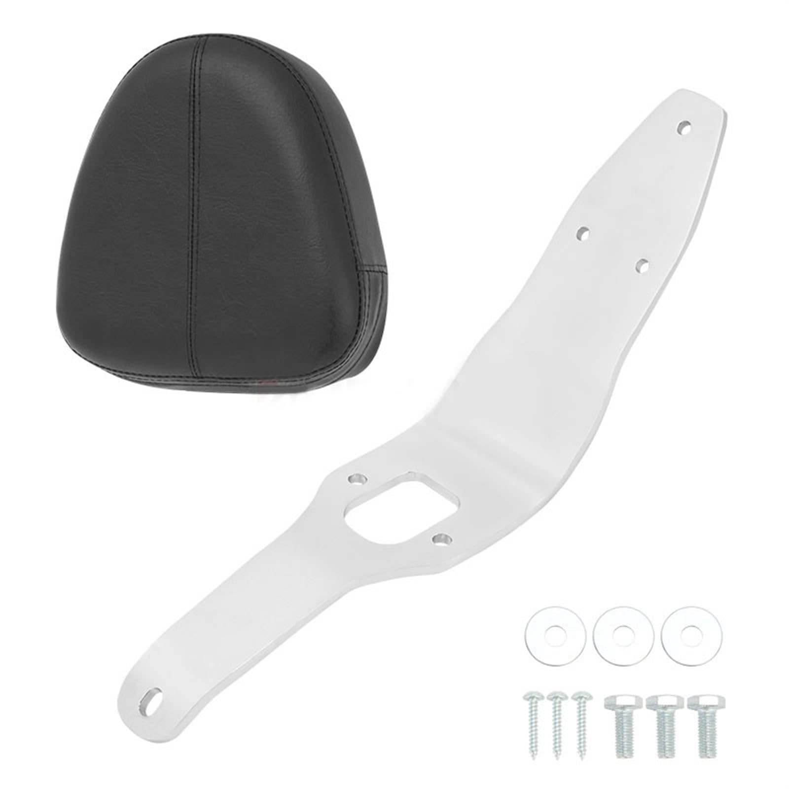 Dossier De Pilote Moto Coussin Siège Conducteur Noir Accessoires pour Indian Scout 2015-2023 2016 2017 2018 2019 2020 2021 2022