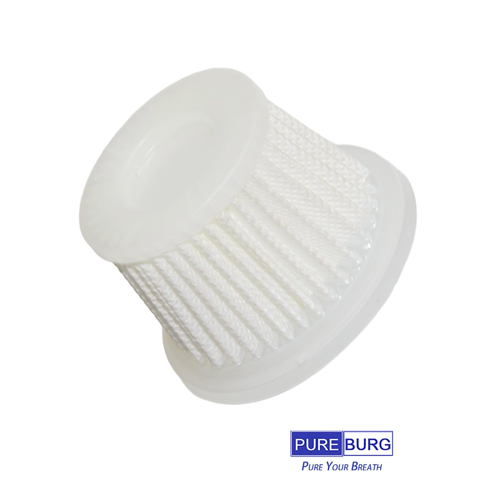 PUREBURG Replacement HEPA Filter Compatible with Brigii Mini Vacuum Y120 & Y120 Pro,6-Pack Reusable & washable Dust hair Air Clean