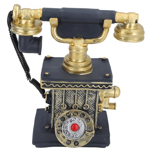 Teléfono de resina premium retro vintage decorativo para mesa de centro
