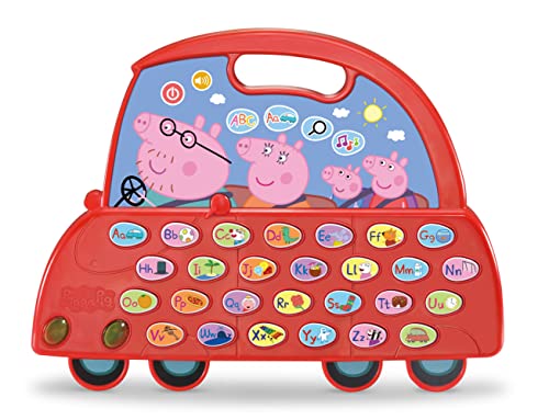 VTech 80-530604 Peppas Alphabettafel - Das ideale Kleinkindspielzeug zum spielerischen Lernen
