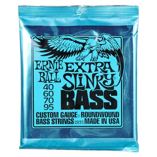 Ernie Ball, Extra Slinky accordatura al nickel, Corde per basso elettrico, diametro 40-95