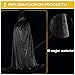 shafier Largo Capa Vampiro Diablo con Capucha Terciopelo Disfraz de Halloween para...