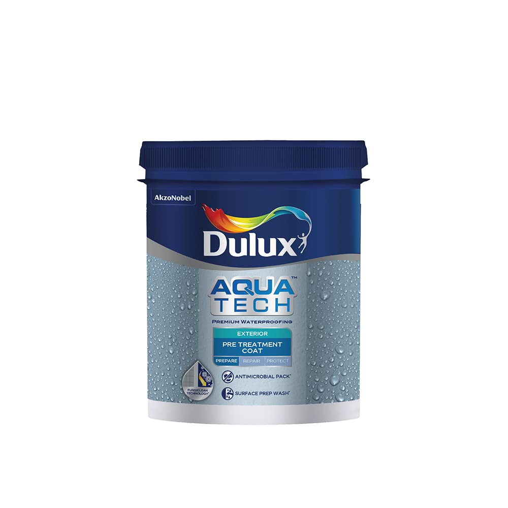 Aquatech Exterior Pre-Treatment Coat (1L) – Premium Waterproofing Solution that Effectively Prevents Algae and Fungi Growth, Enhancing Surface Durability
