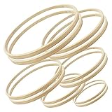 aros juegos olimpicos para colorear 【ACCESORIOS DE BRICOLAJE EXQUISITOS】 Puede usar telas, cintas, flores, hojas y otros materiales para hacer combinaciones de bricolaje en los aros de bambú, dando juego a su imaginación y creatividad para crear una decoración de aro de artesanía especial.