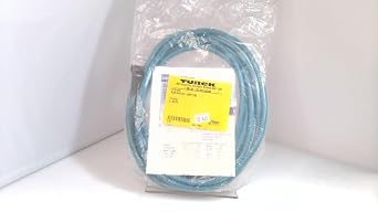 TURCK RJ45 RJ45 441-3M/C1195 2UTP X 24 AWG Conductors, 3 Meter Cable, ETHERNET Double-Ended CORDSET, Straight Connector, Stranded, U-04178