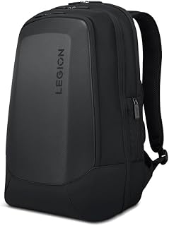 Lenovo Legion Zaino Armored II da 17", borsa per laptop da gioco, protezione a doppio strato, tasche portaoggetti dedicate