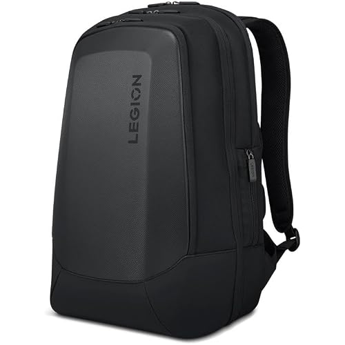 Lenovo - Legion 17” Armored Backpack – Gaming Laptop Bag – Double Layered Protection – Dedicated Storage Pockets – Durable Pack with EVA Front Shield