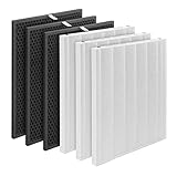 Hfunmo 3-Sets 116130 Replacement HEPA Filters Compatible with Air Winix 5500-2 Purifier and Models...