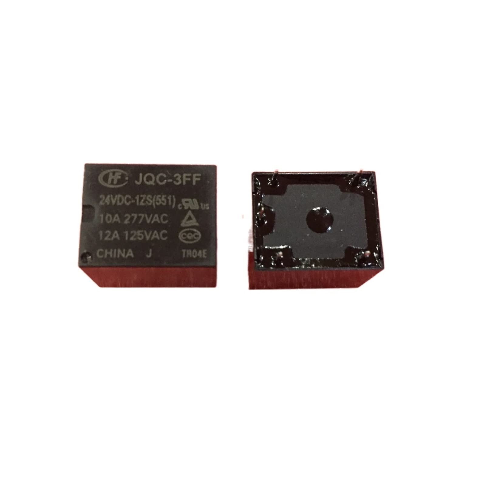 AQHYEBNSR Relay 10pcs JQC-3FF-24VDC-1ZS JQC-3FF 24VDC-1ZS JQC-3FF-24V 5PIN