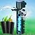 200GPH Aquarium Filter, UV Sterilizer for Aquarium for 20-75 Gallon Tank, Submersible pump filter for Green Water and Algae Clean, Ultra-Silent Green Killing Machine with Fish Tank Deodorization