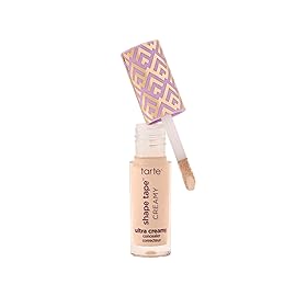 tarte shape tape creamy concealer - Coverage, Hydrating, Natural Matte Finish Formula for Under Eye, Dark Circles, Fine Lines, Redness & Discoloration, Dermatologist-Tested, Vegan, Cruelty-Free