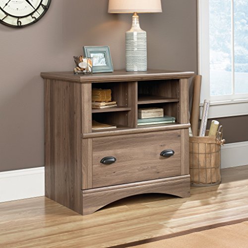 Sauder Harbor View Lateral File, Salt Oak Finish #TOP1