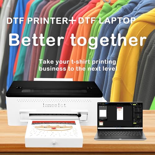 Lancelot A3 l1800 DTF Printer Transfer Machine with Roll Feeder, White Ink Circulation and Easy Operation for Dark and Light Clothing (A3 DTF Printer + Software + Computer + Consumables) - Thumbnail 4