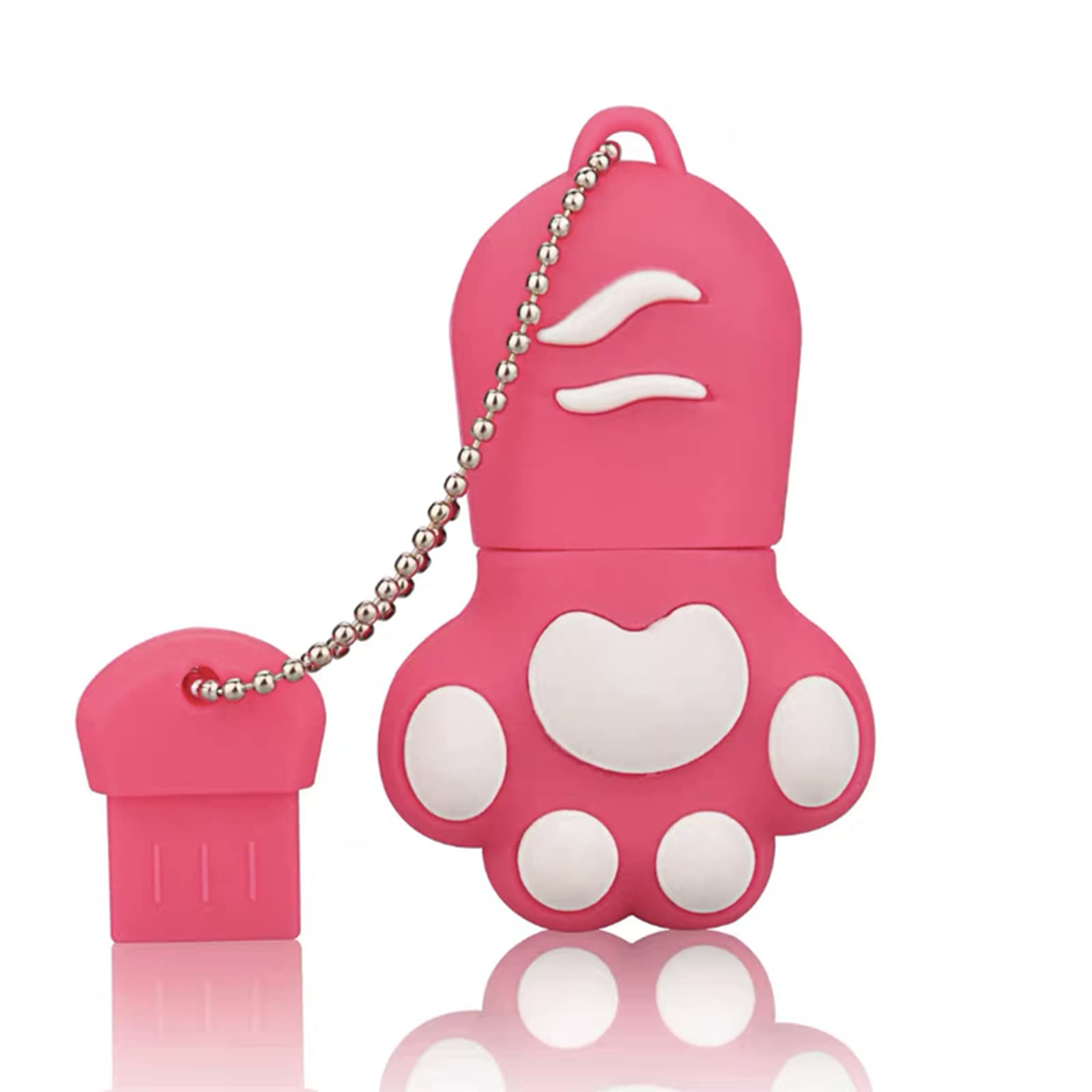 USB 3.0 Flash Drive Cartoon Cat Paw Pen Drive High Speed Real Capacity 64GB Download Storage USB Stick Pendrive