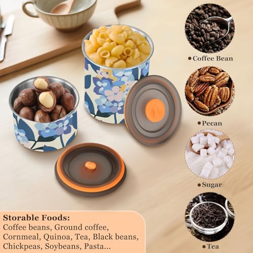 Contenedor de Almacenamiento para Café de Acero Inoxidable Morado miniatura 6