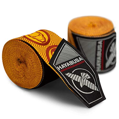 Hayabusa Marvel Hero Elite Mexican Style Hand Wraps - Iron Man, 180 Inches