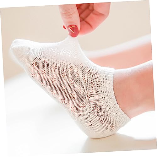 SAFIGLE 5pairs Low Cut Ankle Socks Ultra-thin Breathable Mesh for Years for Everyday Wear and Special Occasions4