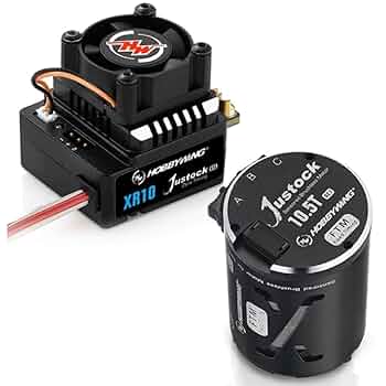 ホビーウィングXeRUN XR10 Justock＋Justock10.5t最終 XR10 Justock G3S Combo - HOBBYWING North America