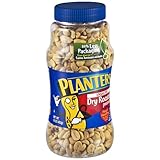 Planters Peanuts, Unsalted, Dry Roasted, 16 oz
