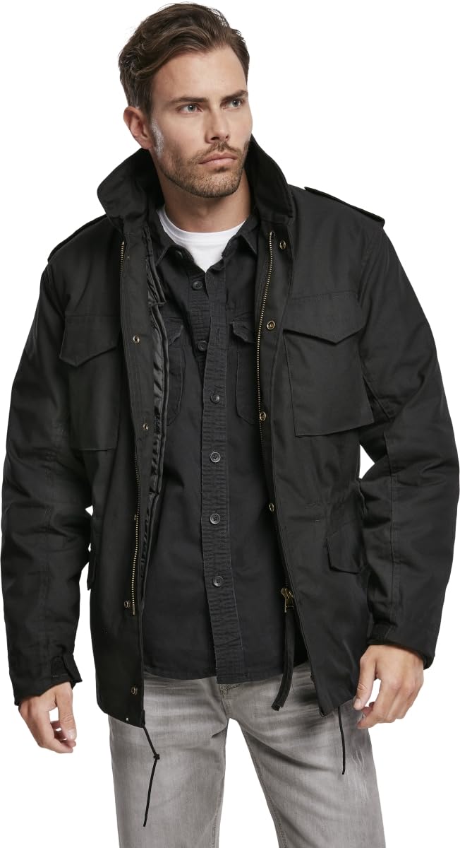 Brandit M65 Standard Jacke Schwarz 6XL – Bild 9