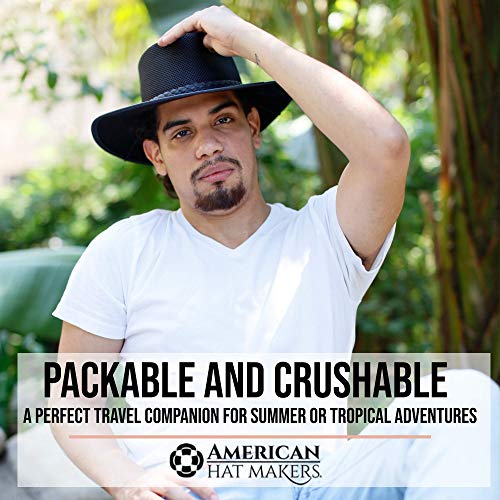 American Hat Makers Soaker Hat — Mesh Sun Hat For Men And Woman (Black, Large) #TOP4