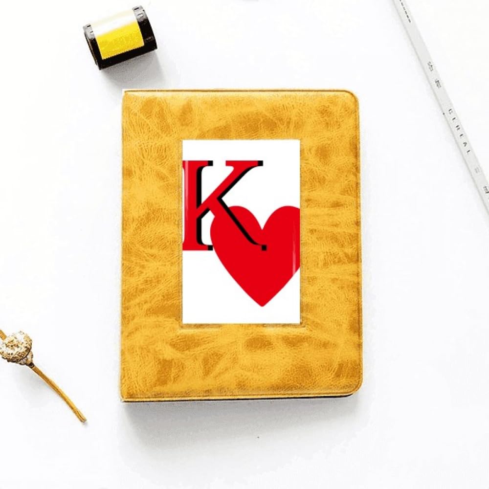 no/no Love King Heart K Poker Photo Album Family Wedding Picture 4x6
