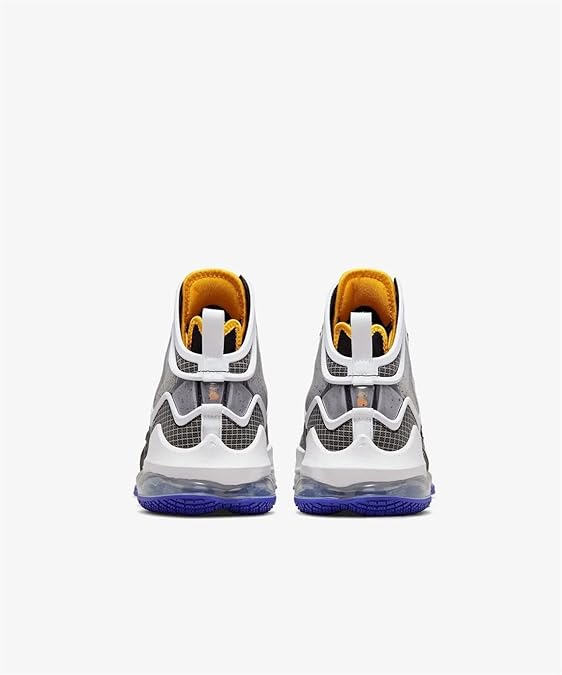 Nike Lebron Men's 19 Basketball Shoe, Mantra Orange/Light Blue