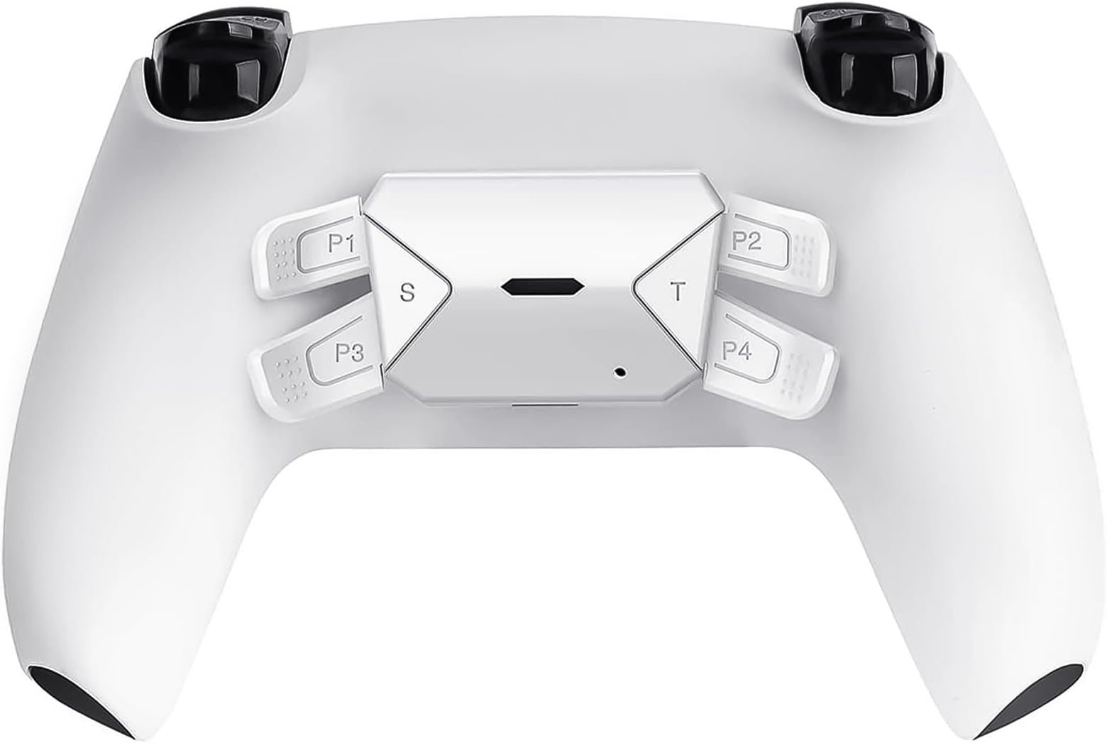 TOMSIN プログラム可能なリマップバックパドルキット PS5コントローラ BDM 010 & BDM 020用 ブラックアップグレードバックボタンアタッチメント PS5コントローラー用