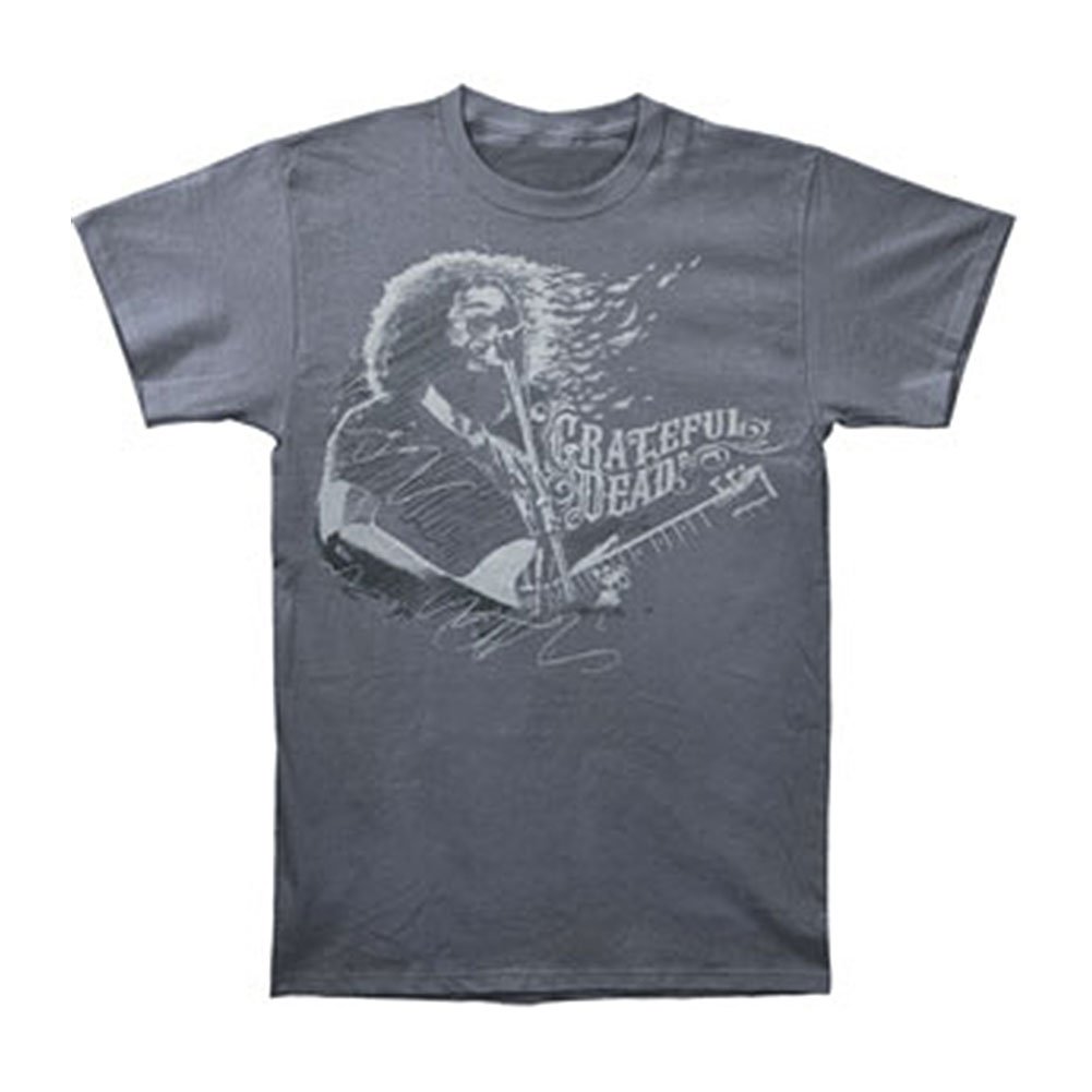Old Glory – Grateful Dead – uomo Spazzato t-shirt Grey Medium