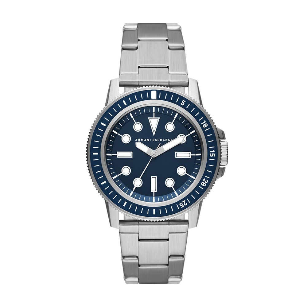 Armani Exchange Leonardo Analog Blue Dial Mens Watch-AX1861 (B09WJFWYM4) Amazon Price History, Amazon Price Tracker