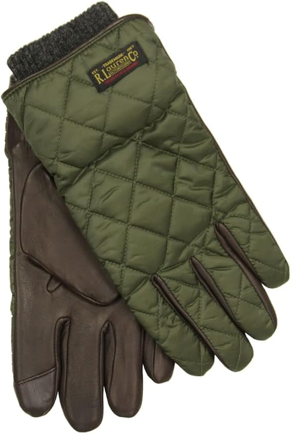 Amazon ポロ ラルフローレン 手袋 メンズ レディース 正規品 Polo Ralph Lauren 手ぶくろ Touch Quilted Field Glove With Label Pg0078 並行輸入品 並行輸入品 手袋 通販