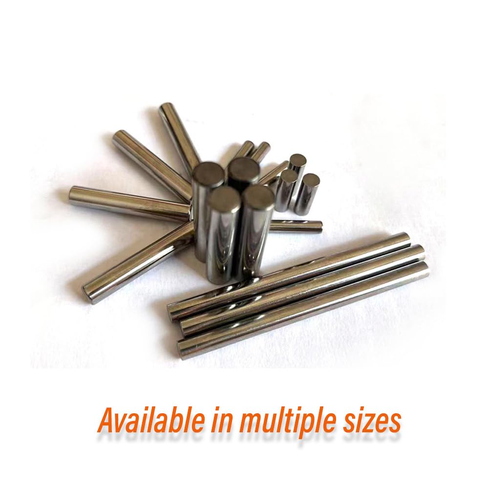 Sztyfty walcowe 50 szt. 4,5 x 55 mm pręt okrągły kołki rozporowe kołki do regałów sztyft napin