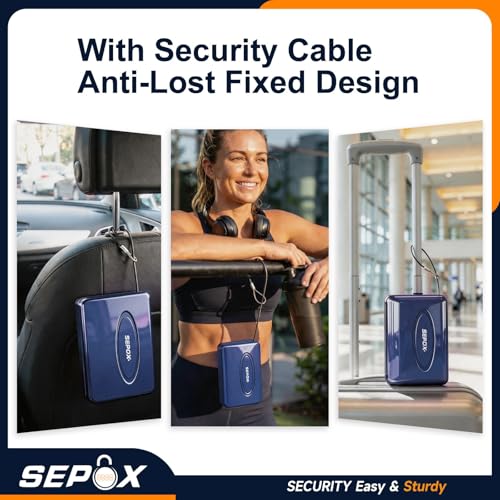 Boîte de sécurité portable SEPOX contre le vol de clés et petits objets